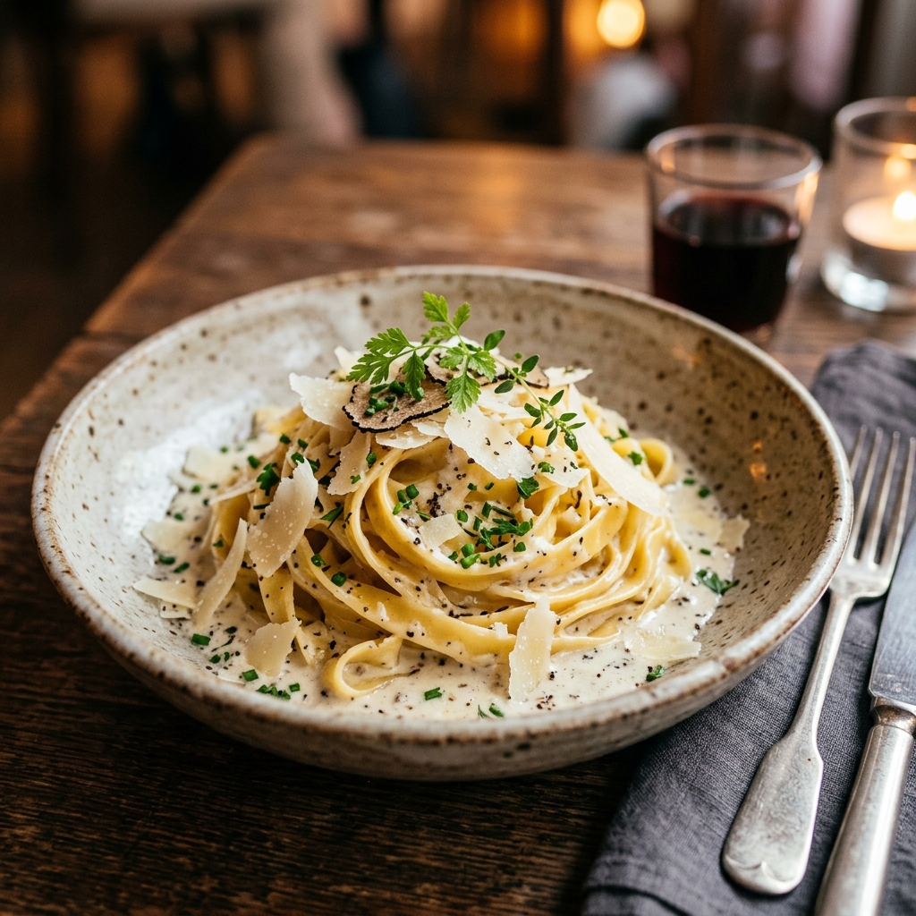 Truffle Cream Pasta